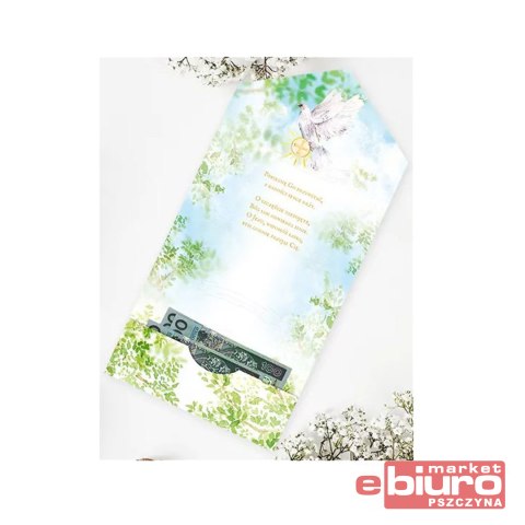 KARNET A5 KOMUNIA KOPERTA KOŚCIÓŁEK Z DZIEĆMI HENR