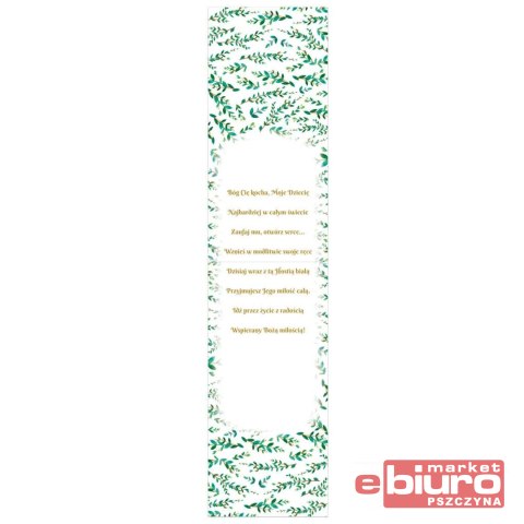 KARNET DL KOMUNIA PAMIĄTKA LIŚCIE HENRY