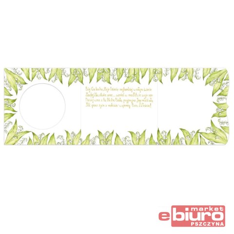 KARNET KW WZ HOSTIA Z KONWALIAMI HENRY