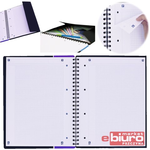 KOŁONOTATNIK NOMADBOOK A4 (245X310) 80K KR PP OXFO