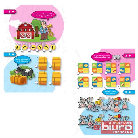 KSIĘGA ZAGADEK Z NAKLEJKAMI MD