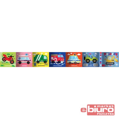 MOJE PIERWSZE SŁOWA. POJAZDY