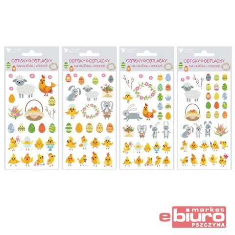 NAKLEJKI NA JAJKA 7901 WODNE 19X9CM 2221548 MFP