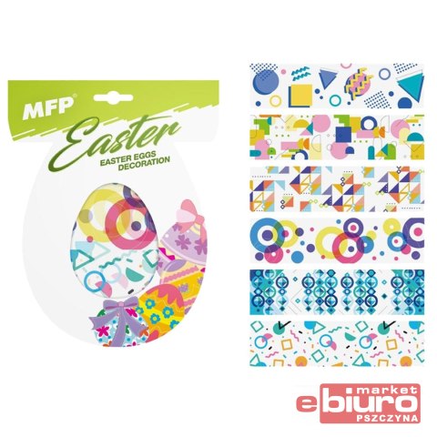 OWIJKI NA JAJKA 1004 MIX WZORÓW 12 MFP