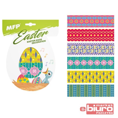 OWIJKI NA JAJKA 1004 MIX WZORÓW 12 MFP