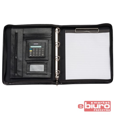 TECZKA A4 711 CZARNA NA SUWAK BLOK W LINIE ANTRA