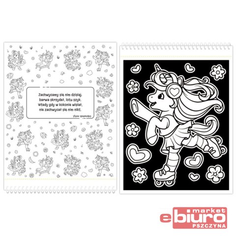 WELURKOWE JEDNOROŻCE.DOTYKAJ I KOLORUJ