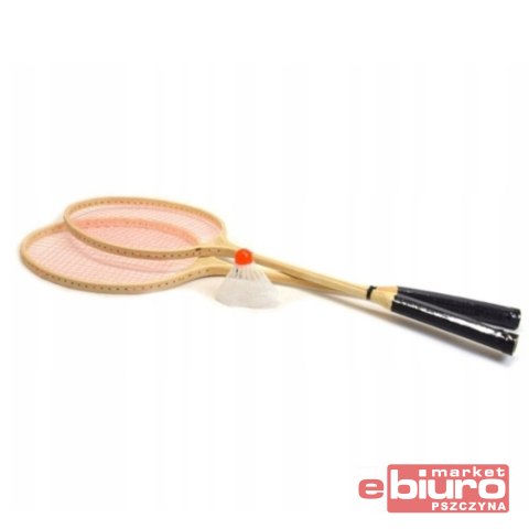 BADMINTON DREWNIANY RAKIETKI 130-02631 DROMADER