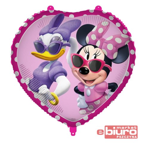 BALON FOLIOWY HEART MINNIE JUNIOR DISNEY GODAN