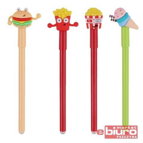 DŁUGOPIS WYMAZYWALNY POPCORN FRYTKI INCOOD