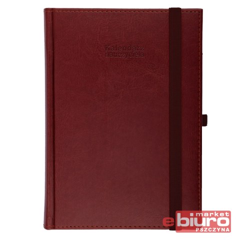 KALENDARZ NAUCZYCIELA A5 DZIENNY NEBRASKA BRĄZ