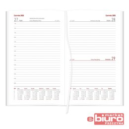 KALENDARZ NAUCZYCIELA A5 DZIENNY NEBRASKA BRĄZ