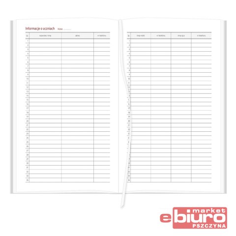 KALENDARZ NAUCZYCIELA A5 DZIENNY NEBRASKA BRĄZ