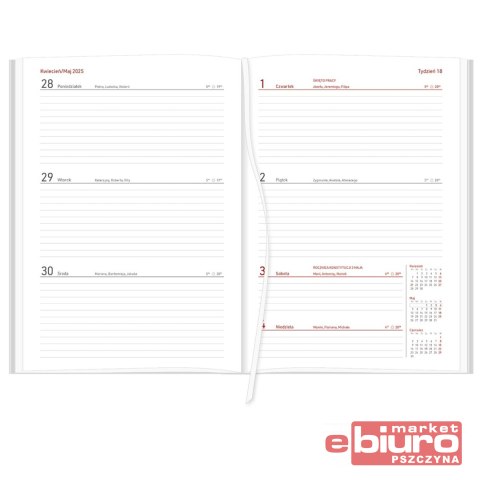 KALENDARZ NAUCZYCIELA B5 TYGOD. VIVELLA SELEDYN