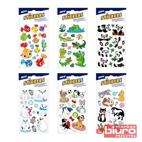 NAKLEJKI RUCHOME OCZKA MIX 6008 MFP