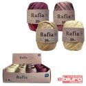 RAFIA NA SZPULCE 20M SATIN GOLD INTERDRUK