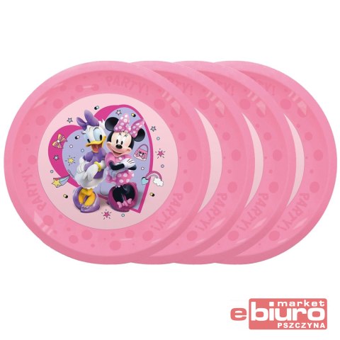 TALERZ WIELOKROTNEGO UŻYTKU MINNIE JUNIOR 21CM A'4