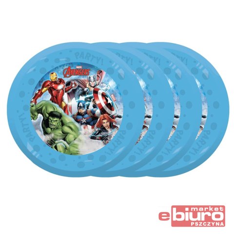 TALERZYK WIELOKROTNEGO UŻYTKU AVENGERS 21CM A'4