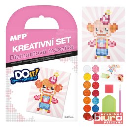 ZESTAW KREATYWNY DIAMENT MOZAIKA KLAUN 1042144 MFP