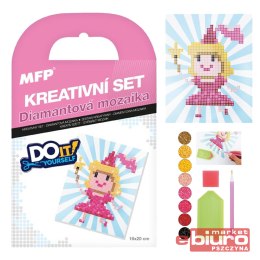 ZESTAW KREATYWNY DIAMENT MOZAIKA LALKA 1042142 MFP