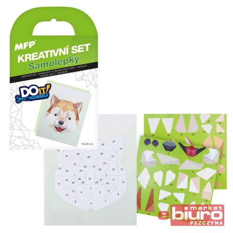 ZESTAW KREATYWNY NAKLEJKI LIS 1042138 MFP