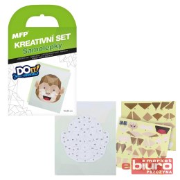 ZESTAW KREATYWNY NAKLEJKI MAŁPKA 1042136 MFP