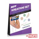 ZESTAW KREATYWNY TATUAŻ BROKATOWY 2 MFP