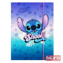 DISNEY CORE TECZKA TEKTUROW A4 Z GUM WZÓR 2 STITCH