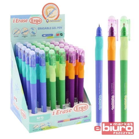 DŁUGOPIS WYMAZYWALNY ERGO BOYS 0,7MM NIEB A'30