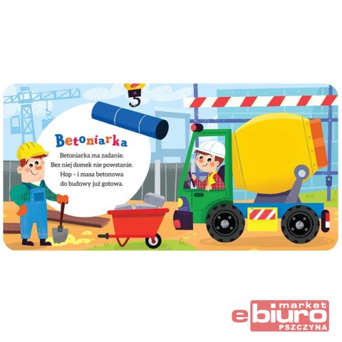 KSIĄŻECZKA SENSORYCZNA BAW SIĘ I DOTKNIJ POJAZDY