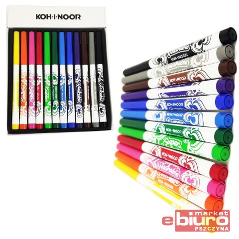 MARKERY SPECIAL TIP 12 KOL. DH992-12 KOH-I-NOOR