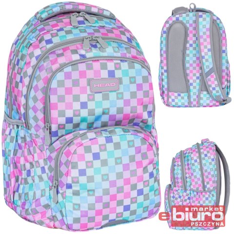 PLECAK HEAD CHECKERED HEARTS AB200 ASTRA