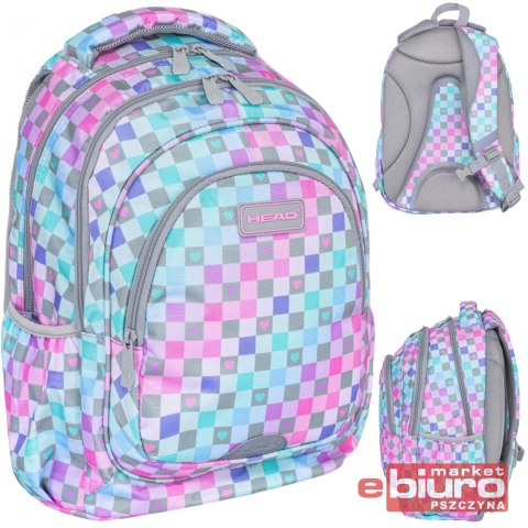 PLECAK HEAD CHECKERED HEARTS AB330 ASTRA