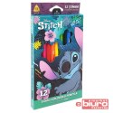 DISNEY CORE KREDKI OŁÓWKOWE TRÓJK JUMBO 12K STITCH