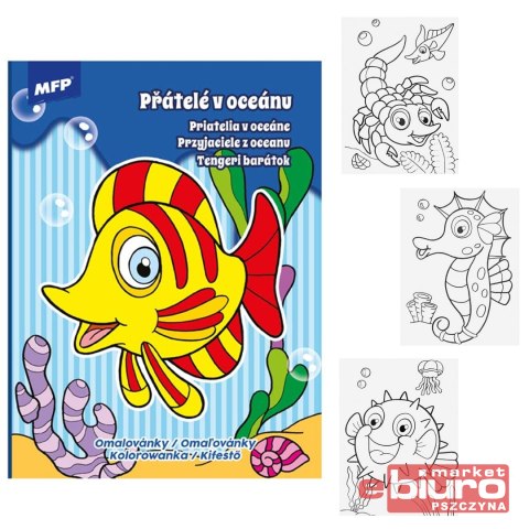 KOLOROWANKA A4 MFP PRZYJACIELE Z OCEANU 5301062