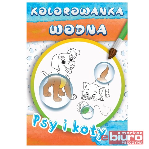 KOLOROWANKA WODNA PSY I KOTY MD