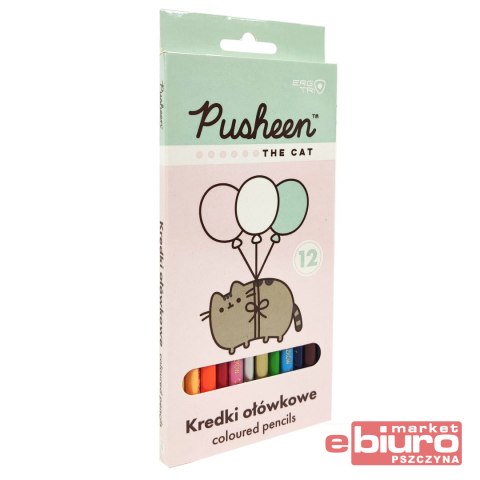 KREDKI 12KOL 18CM PUD PUSHEEN