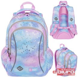 PLECAK 3 KOMOROWY STRIGHT BP-26 PASTEL STARS