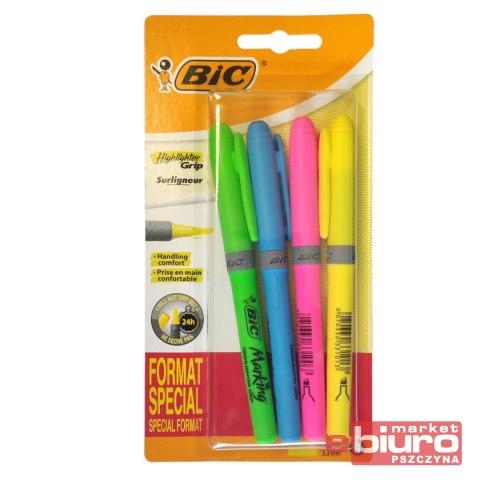 ZAKREŚLACZ BR/LINER GRIP BL4 MIX