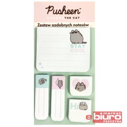 ZESTAW NOTESÓW 30 K 5SZT PUSHEEN