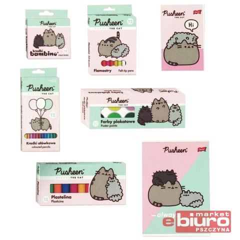 ZESTAW UPOMINKOWY PUSHEEN MINT
