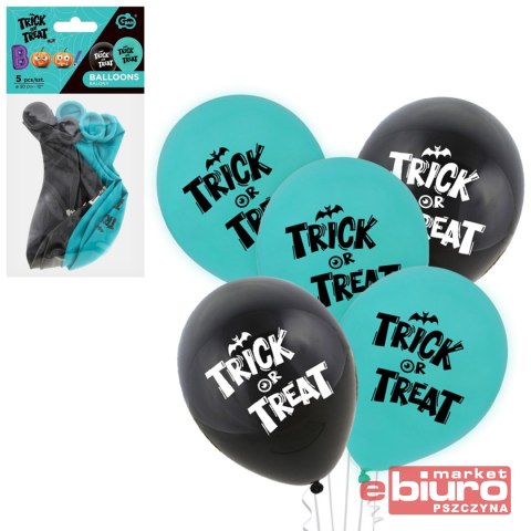 BALONY BOO-TRICK OR TREAT 12"/5SZT GODAN