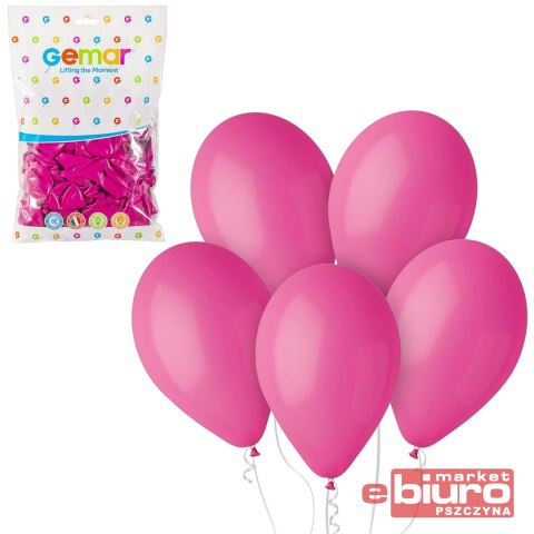 BALONY G110 PASTEL 12" CIEMNORÓŻOWE 100SZT GODAN