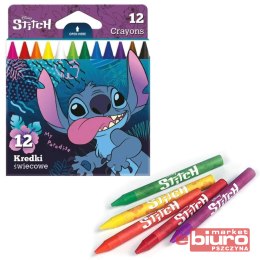 DISNEY CORE KREDKI ŚWIECOWE 12 KOL STITCH