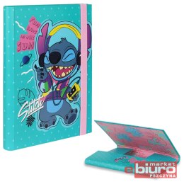 DISNEY CORE TECZKA PRZEST. Z GUMKĄ A5 STITCH WZ2