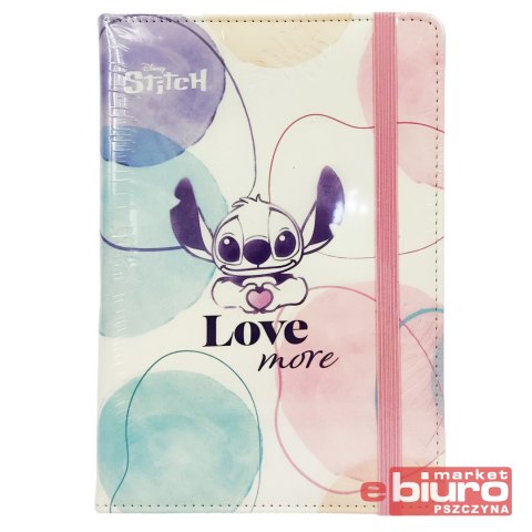 DISNEY FASHION NOTES A5 80K L Z GUM WZÓR 1 STITCH