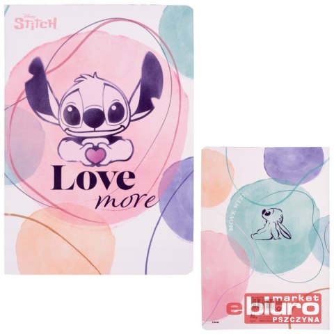 DISNEY FASHION ZESZYT A5 60K KR WZÓR 2 STITCH