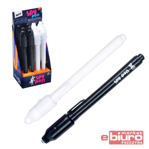 DŁUGOPIS Z NIEWIDZIALNYM TUSZEM SPYPEN MIX KOL MFP