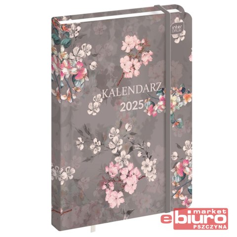 KALENDARZ KSIĄŻKOWY B6 192 MAT+UV CHERRY INTERDRUK
