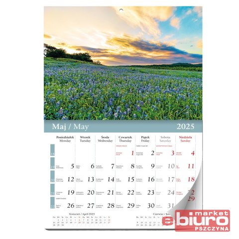 KALENDARZ PEJZAŻE LUX KALPOL